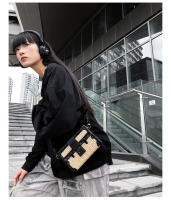 Bolso de caja Bolso cuadrado pequeño Tendencia de la moda de los hombres Bolso bandolera Otoño bolso de hombro para teléfono móvil - details 13