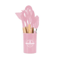 Juego de utensilios de cocina de silicona, 12 piezas/juego de utensilios de cocina antiadherentes resistentes al calor, juego de utensilios de cocina para el hogar, comedor, barbacoa - details 1