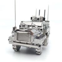 MMZ modelo 3D Metal U.S. COUGAR 6X6 MRAP VFHICLE DIY ensamblar kits de modelos corte láser puzle rompecabezas de juguete para regalos de adultos - details 4