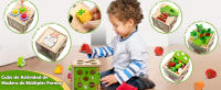 5 en 1 Montessori Cubo de Actividades Bebé 1 2 3 4 Juguetes