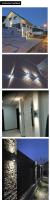 Lámpara led de pared de acero inoxidable para exteriores, candelabro de pared moderno impermeable, decoración de jardín, iluminación de porche, buen aspecto - details 3