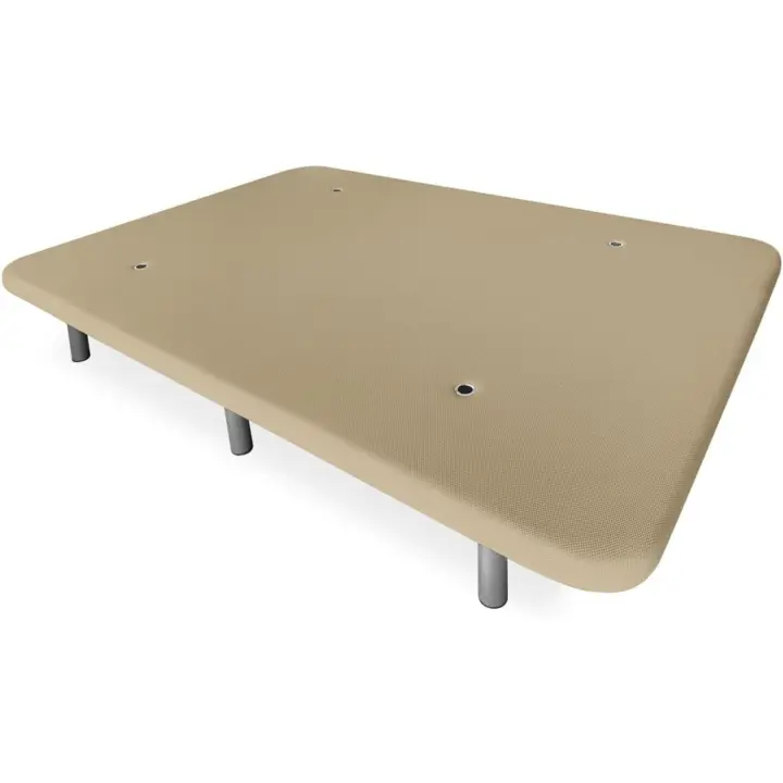 Marco de Cama para Niños 3D Reforzado Estabilidad con 5 Barras Transversales y 6 Patas metálicas roscadas de 25cm - 1