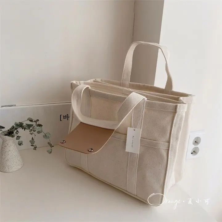 Bolso de lona portátil versión coreana, bolso de hombro multifuncional para madre y bebé - 1