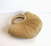 Ideas de nuevos productos, bolsos de mano para mujer, multifunción, ecológicos, tejidos de paja, a la moda, para playa y balneario - details 9