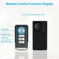 Alarma Antirrobo Inalámbrica Elecpow con Control Remoto para Puertas y Ventanas Vibración Alarma 110dB Seguridad para el Hogar y la Bicicleta Hecho en China - details 8