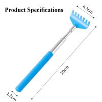 Varita retráctil para gatos 3 en 1 Pro: poste extensible de masaje con plumas arrugadas para juegos interactivos/autodescanso - details 0