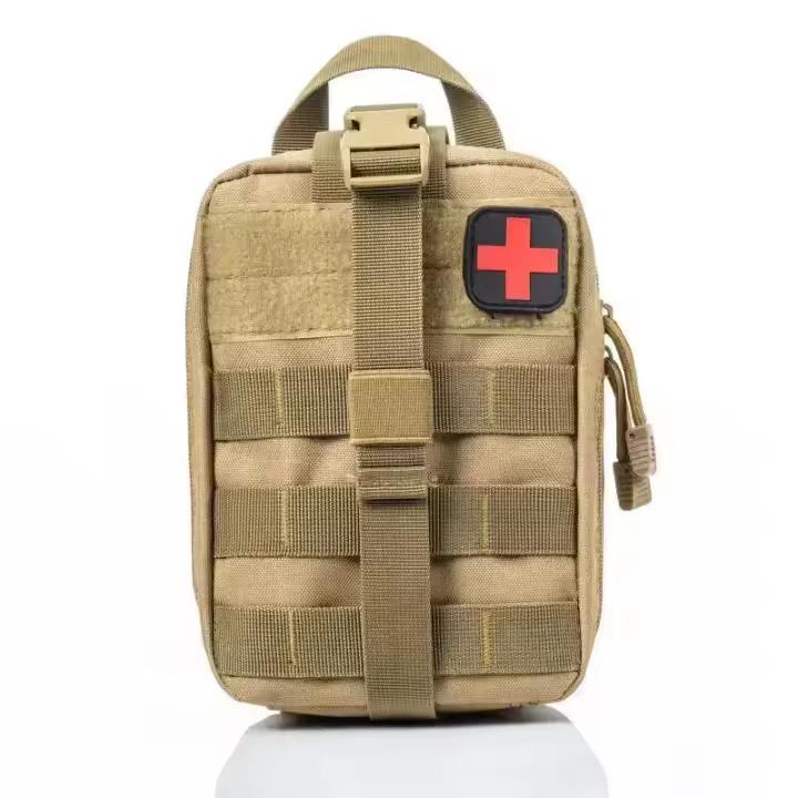 Kit de primeros auxilios de emergencia para coche de caza al aire libre, herramienta de supervivencia para acampar, bolsa EDC - 1