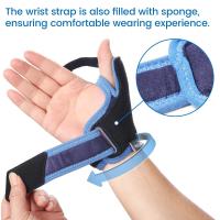 Tendinitis Velpueu cirugía ortopédica ratón mano pulgar soporte férula, ligera y transpirable, adecuada para ambas manos - details 5
