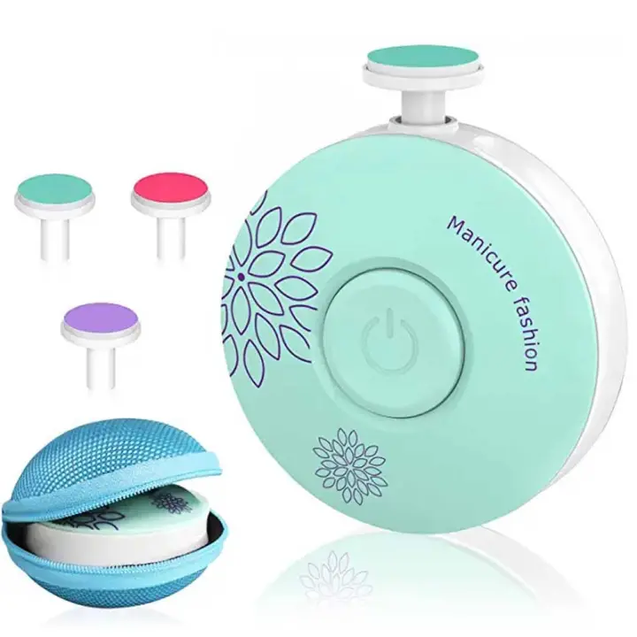 Set de Cuidado de Uñas Eléctrico para Bebé Herramienta de Manicura Fácil de Usar - 1
