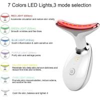 Masajeador antiarrugas en 7 colores, dispositivo de estiramiento Facial para apretar la belleza del cuello y la cara, herramienta para el cuidado de la piel con papada - details 11