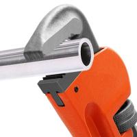 Llave de abrazadera, llave de tubo ajustable, alicates de tubo de agua antideslizantes que ahorran mano de obra, alicates resistentes de estilo americano - details 6