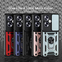 KEYSION Funda protectora a prueba de golpes para A79, 5G, A78, A58, 4G, anillo de protección de lente de cámara deslizante, soporte para teléfono, OPPO A38, A18, 4G - details 5
