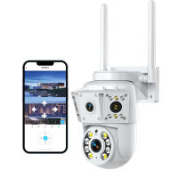 Cámara de Seguridad WiFi de Pantalla Doble Visión Nocturna Completa Detección Humana - details 0