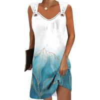Vestido estampado de moda de verano para mujer, ropa de mujer - details 5