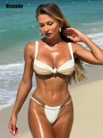 Conjunto de bikini sexy para mujer con cordones Bikini Tanga G string Traje de baño ajustable Traje de baño de dos piezas - details 3