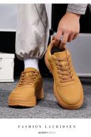 Calzado deportivo de moda para hombre, disciplina cruzada, parte superior de cuero de fibra ultrafina de gran tamaño, suela de goma - details 11
