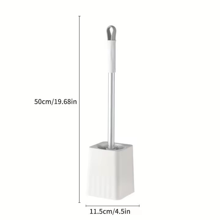 1 Cepillo De Baño De Mango Largo Con Base, Cepillo De Baño Que Alcanza Todos Los Rincones, Juego De Cepillos D - 1