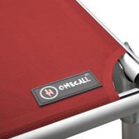 Tumbona plegable de aluminio sin sombrilla, Azul - details 21