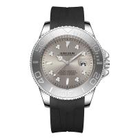 Reloj de Pulsera de Cuarzo de Lujo Automático Diseño Nuevo Impermeable Estilo Formal de Cuero - details 7