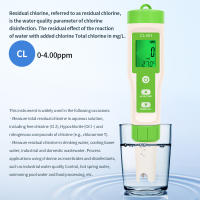 Bolígrafo Detector de calidad del agua 5 en 1, medidor de cloro, PH, H2, ORP, TEMP, CL2, probador, multifunción, Monitor de cloro para piscina, Spa - details 22