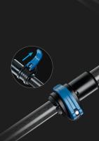 Palos de Senderismo Naturehike Ultraligero de Fibra de Carbono 5 Secciones para Caminata y Correr en Alpenstock Plegable 34cm 175g - details 5