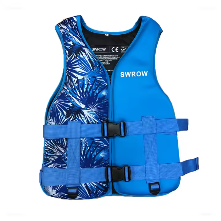 Chaleco salvavidas de neopreno para adultos y niños, flotabilidad para deporte acuático, pesca, natación, navegación, conducción - 1