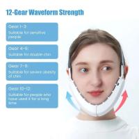 Máquina de elevación EMS, removedor de amapola, estiramiento y reafirmación facial en V, dispositivo de adelgazamiento, masajeador facial inteligente - details 4
