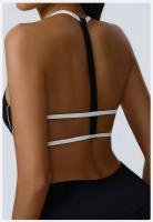 Sujetador de Yoga Resistente a Golpes Top de Fitness para Mujer Antisudor Transpirable - details 9