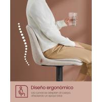 Juego de 2 Taburetes de Bar Sillas Altas Giratorias Regulables en Altura Acolchado PU - details 43