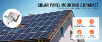 Soportes de montaje para panel solar Z de SucceBuy: ajustables de 35 a 50 mm, livianos para vehículos recreativos y más - details 0