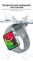 Reloj inteligente con pantalla completamente táctil de 2,02 pulgadas, oxígeno, presión arterial, prueba de frecuencia cardíaca, recordatorio de llamadas entrantes, IP67 - details 9