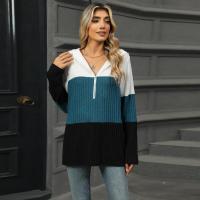 Sudadera con capucha con cremallera para mujer, suéter suelto de manga larga, tops de moda, - details 3