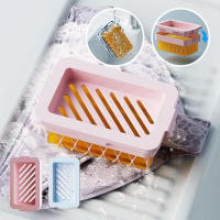 Caja de jabones multifuncionales, jabones rápidos, plato de drenaje para el baño del hogar - details 0