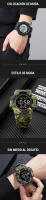 Reloj de Pulsera Deportivo SKMEI para Hombres con Grande Dial Stopwatch LED Ligero Resistente al Agua 5Bar Reloj de Cuenta Digital 1968 - details 3
