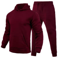 Sudadera con capucha de lana para hombre y mujer, tres deportes en color liso - details 3