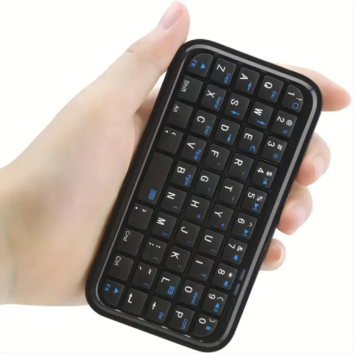 Teclado inalámbrico, mini teclado silencioso, batería de litio recargable para tableta - 1