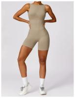 Mono de Yoga con Espalda Hermosa y Hueca Traje Deportivo de Fitness para Mujer Material Exterior de Nylon T-Shirt - details 19