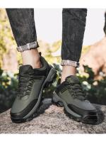 Zapatillas de deporte para hombre, zapatos de senderismo, botas de montaña al aire libre, fondo grueso, zapatos de Trekking con cordones, moda - details 6