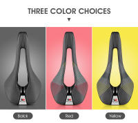 Asiento de Bicicleta Profesional WEST BIKING Ultraligero Hueco de Cuero Suave para Carreras de Bicicletas de Montaña y Carretera - details 0
