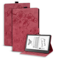 10,2 pulgadas, billetera de cuero de PU con relieve de gato y flor para Kindle Scribe 2022, funda para tableta - details 20