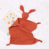 Edredón de muselina de algodón para bebé, manta suave para recién nacidos, muñecas para dormir, juguete para dormir de moda para niños, Baberos de toalla para calmar - details 11