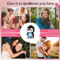 Colgante de Pingüino de Dibujos Animados de Plata de Ley 925 Regalo Nuevo 2024 para Damas - details 1