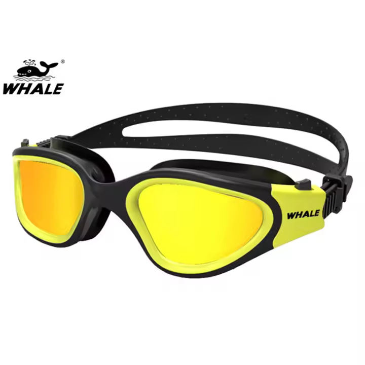 Gafas de natación profesionales para hombres y mujeres, lentes de protección UV antivaho, impermeables, ajustables, de silicona, para piscina - 1