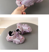 Zapatos de invierno para niñas, nuevos, de algodón, apilados, gruesos, antideslizantes, zapatos deportivos para niños, dos pares de zapatos de algodón. - details 9