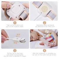 Alarma de humectación para niños y niñas, recargable por USB, con sonidos y vibración, Sensor de humectación para niños y adultos - details 5