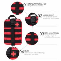 Bolsa de supervivencia para exteriores, caja médica para exteriores, bolsa SOS de gran tamaño, bolsa de primeros auxilios para exteriores, Kit médico, bolsa Molle EMT de emergencia - details 2