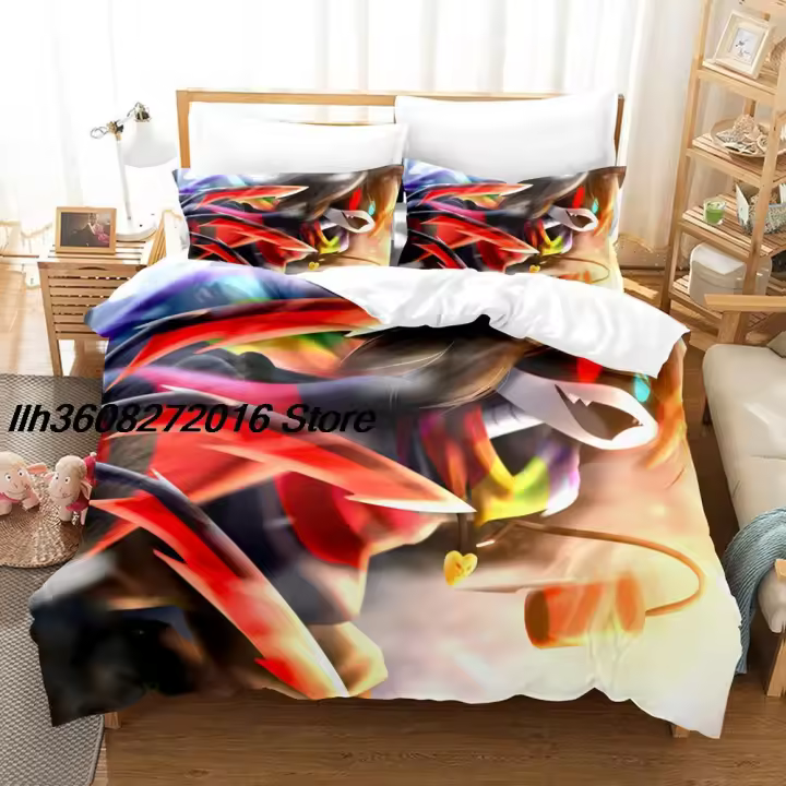 Juego de Ropa de Cama de Drones de Asesino 3D Anime Tamaño de Cama Sencillo, Plena, Rey - 1