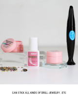 NAILCO pegamento fuerte para decoración de uñas, Gel de diamantes de imitación, herramienta de manicura UV, sin limpiar, joyería de diamantes de imitación de cristal, buena adherencia - details 0