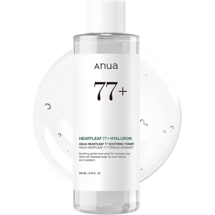 Anua Heartleaf 77 Soothing Toner I pH 5.5 Cuidado de los problemas, Calma la piel, Refrescante, Hidratante, Purificante, Libre de crueldad, - 1