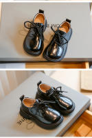 Zapatos de cuero suave para niños, mocasines antideslizantes de color negro para la escuela, para primavera y otoño, novedad de 2023 - details 8